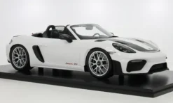Porsche 718 Spyder RS, weiss/schwarz, 2023, 1:12, Schuco