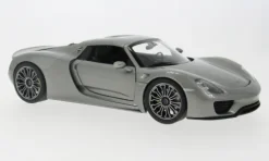 Porsche 918 Spyder, silber, 2011, 1:18, Welly