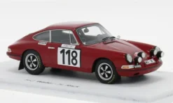 Porsche 911S, Rally Monte Carlo, 1967, #188, A.Goubert, 1:43, Spark