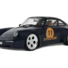 Porsche Strosek Mega 30, dunkelblau/orange, 2024, 1:18, GT Spirit