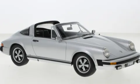 Porsche 911 Targa, silber, 1977, 1:18, Schuco / Pro.R