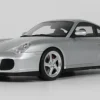 Porsche 911 (996.2) Turbo, silber, 2001, 1:18, GT Spirit