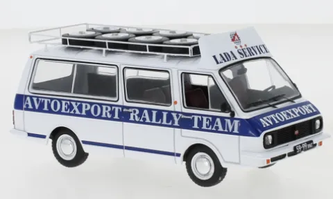 RAF 2203, Latvia Rally Service, 1:43, IXO