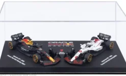 Red Bull 2er Set: RB21, Formel 1, 2025, Oracle Red Bull Racing, #1, M.Verstappen, 1:64, Bburago