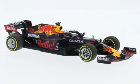 Red Bull RB16B Honda, Formel 1, GP Mexiko, 2021, Red Bull Racing, Red Bull, #33, M.Verstappen, 1:43, Minichamps