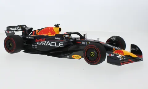 Red Bull RB19, Formel 1, GP Bahrain, 2023, Oracle Red Bull Racing, Red Bull, #1, M.Verstappen, 1:18, Minichamps