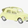 Renault 4CV, hellgelb/dunkelbeige, 1954, 1:87, Busch