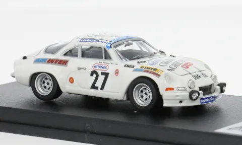 Renault Alpine A110, Critérium Neige et Glace, 1976, #27, A.Verchère/M.Grasset, 1:43, Trofeu