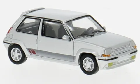 Renault 5 GT Turbo, silber, 1987, 1:87, PCX87