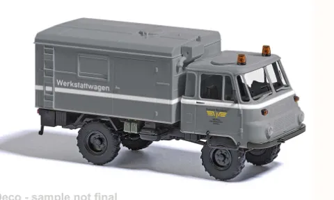 Robur LO 2002 A, 1983, Werkstattwagen DR, 1:87, Busch