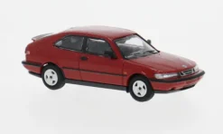 Saab 900 Turbo 16S (Aero) Coupe, rot, 1987, 1:87, Minichamps