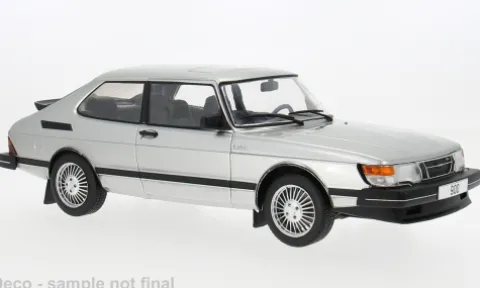 Saab 900 Turbo, silber, 1981, 1:18, MCG