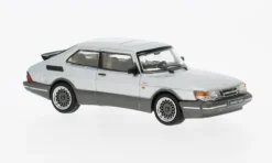 Saab 900 Turbo, silber, 1978, 1:64, Tarmac Works