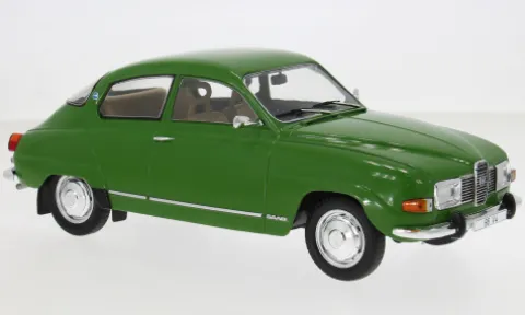 Saab 96 V4, dunkelgrün, 1970, 1:18, MCG