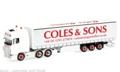 Scania CS 20 HD, Coles & Sons (GB), 1:87, Herpa