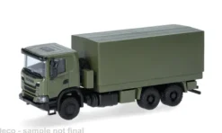 Scania XT17, dunkeloliv, 1:87, Herpa Military