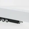 Schmitz E-Trailer Kühlkofferauflieger 3-achs, weiss, 1:87, Herpa