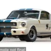 Shelby GT350R, beige/blau, 1965, 1:43, IXO America