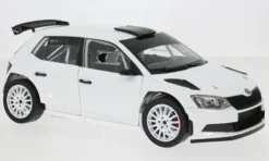 Skoda Fabia III R5, weiss, 2015, 1:18, Abrex