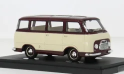 Skoda 979-I Prototype, dunkelrot/beige, 1956, 1:43, AutoCult