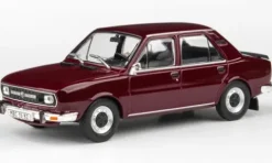 Skoda 120L, dunkelrot, 1982, 1:43, Abrex
