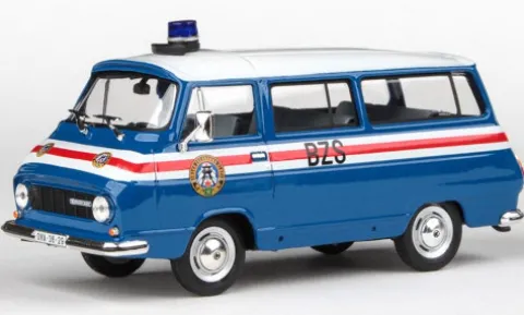 Skoda 1203 Mikrobus, 1974, Banska Zachranna Sluzba, 1:43, Abrex