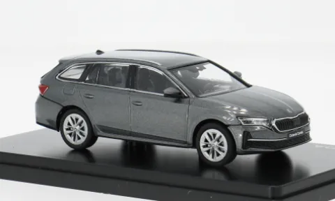 Skoda Octavia IV FL, grau, 2024, 1:43, Abrex