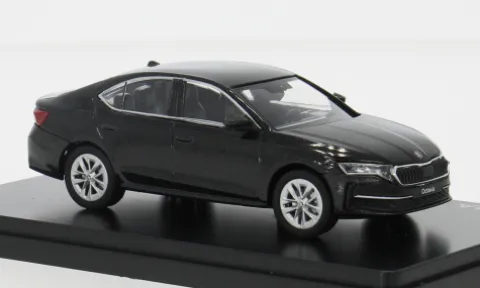 Skoda Octavia IV FL, schwarz, 2024, 1:43, Abrex