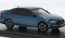 Skoda Octavia IV RS, blau, 2020, 1:43, Abrex