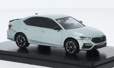Skoda Octavia IV RS, hellblau, 2020, 1:43, Abrex