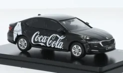 Skoda Octavia IV, schwarz, 2020, Coca Cola, 1:43, Abrex