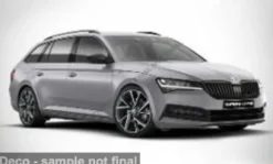 Skoda Superb, grau, 1:18, Solido