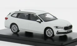 Skoda Superb IV, weiss, 2023, 1:43, Abrex