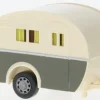 Sportberger Wohnwagen, beige/grau, 1950, 1:87, Wiking