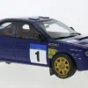 Subaru Impreza 555, Rallye Hong Kong - Peking, 1994, #1, P.Bourne/T.Sircombe, 1:18, Sun Star