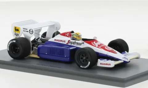 Toleman TG184, Formel 1, GP Großbritannien, 1984, #19, A.Senna, 1:43, Spark