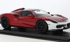 Touring Superleggera Arese RH95, rot/weiss, 2021, 1:18, Tecnomodel