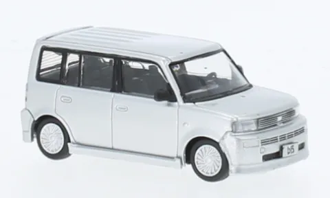 Toyota bB 2000, silber, 1:64, BM Creations