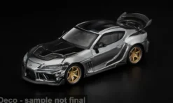 Toyota Darwin Pro 66G WBK Supra A90, silber, 1:64, Pop Race