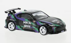 Toyota GR86 HKS, schwarz, 1:64, Tarmac Works