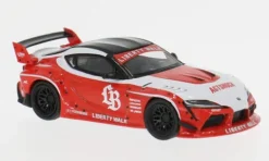 Toyota GR Supra, rot/weiss, 2025, 1:64, Mini GT