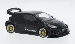 Toyota GR Yaris Pandem, schwarz, 1:43, IXO