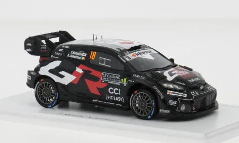 Toyota GR Yaris Rally 1, Rally Monte Carlo, 2025, #18, T.Katsuta/A.Johnston, 1:43, Spark