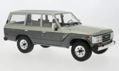 Toyota Land Cruiser (J60), silber/grau, 1987, 1:18, Lucky Step Models