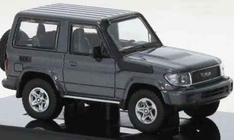 Toyota Land Cruiser 71 SWB, dunkelgrau, 2014, 1:64, Para64