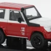 Toyota Land Cruiser 71 SWB, rot/weiss, 2014, 1:64, Para64
