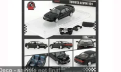 Toyota Levin 101, schwarz, 1:64, BM Creations
