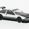 Toyota Sprinter Trueno (AE86), weiss/schwarz, 1:64, Tarmac Works