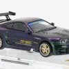 Toyota Supra (JZA80) Top Secret, violett/schwarz, 1:64, BM Creations