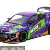 Toyota Yaris GR, violett/grün, 2025, EVA Racing, 1:43, Tarmac Works